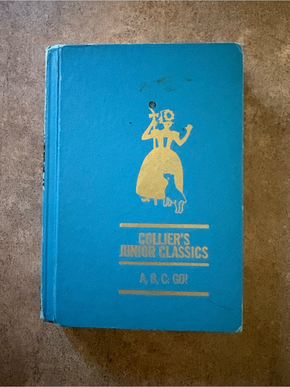 Collier's Junior Classics Blue Hardcover Book - A.B.C. Go!
